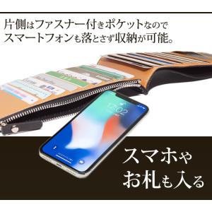 カードケース 大容量 17枚 収納 薄型 長財...の詳細画像2