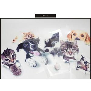 動物 カーステッカー アニマル 犬 猫 かわい...の詳細画像5