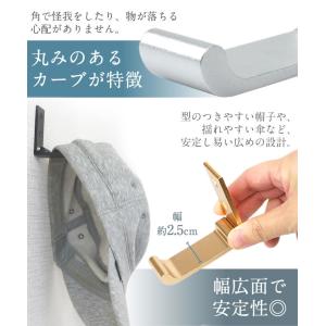 折り畳めるウォールフック 壁掛けフック ネジ ...の詳細画像2