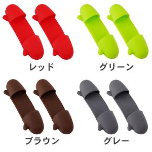2個セット 指先 鍋つかみ ミトン 指 コンパ...の詳細画像4