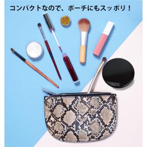 手鏡 メイク 拡大鏡 ミラー 化粧グッズ 携帯...の詳細画像4