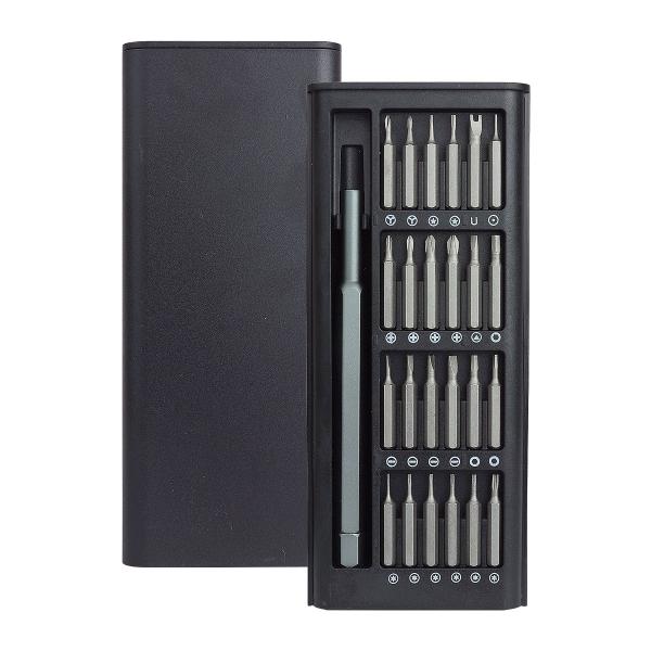 精密ドライバーセット 24in1 特殊ドライバー 磁石付き 収納ケース プラス マイナス トルクス ...