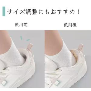 かかとパッド 靴ずれ防止 かかとクッション サ...の詳細画像4