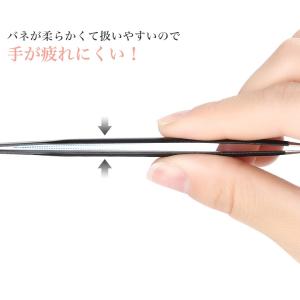 ネイルツイーザー ピンセット キャップ付き 極...の詳細画像3