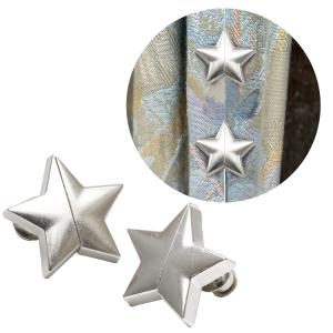 2セット 星 スター シルバー カーテン 隙間防止 マグネット カーテンマグネット インテリア マグネットピン カーテンピン おしゃれ レースカーテン カーテン留め