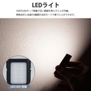 クリップライト LEDライト バッテリー内蔵 ...の詳細画像3