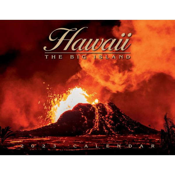 送料無料！ABCストア 2023年 ハワイ カレンダー　The Big Island of Hawa...