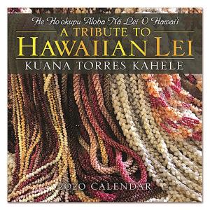 Sale! 送料無料！2020年　アイランドヘリテイジ社製　ハワイカレンダー　2020 A Tribute to Hawaiian Lei  Kuana Torres Kahele ハワイアン・レイ｜koyomi10