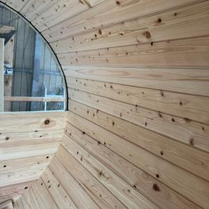 丹波産高級檜材使用(無垢材節あり) バレルサウ...の詳細画像3