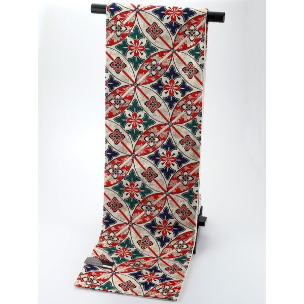 振袖クチュール 振袖用 お仕立て上がり 袋帯 日本製 全通 七宝柄 hp-294-E