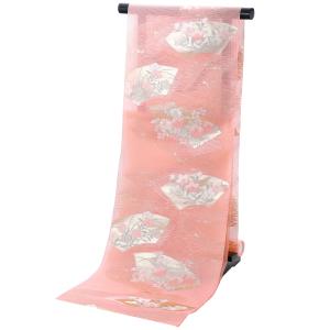 正絹 袋帯 振袖 江戸褄 訪問着 付下帯 31×460cm 御所解模様 大名行列