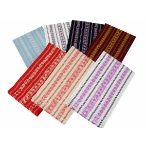 四寸帯 献上柄 洗える 浴衣帯 ポリエステル 全7色 ho-8