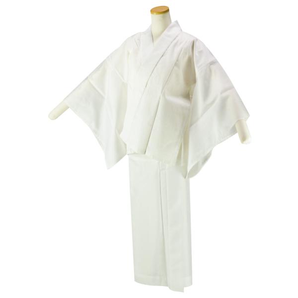 夏用 バチ衿・えもん抜付 二部式 絽 長襦袢 Ｍ・Ｌサイズ ｊｓ-8