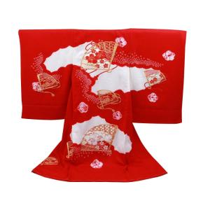 七五三　女の子　着物　セット　長襦袢　金糸　絞り　赤 20040324_16.jpg