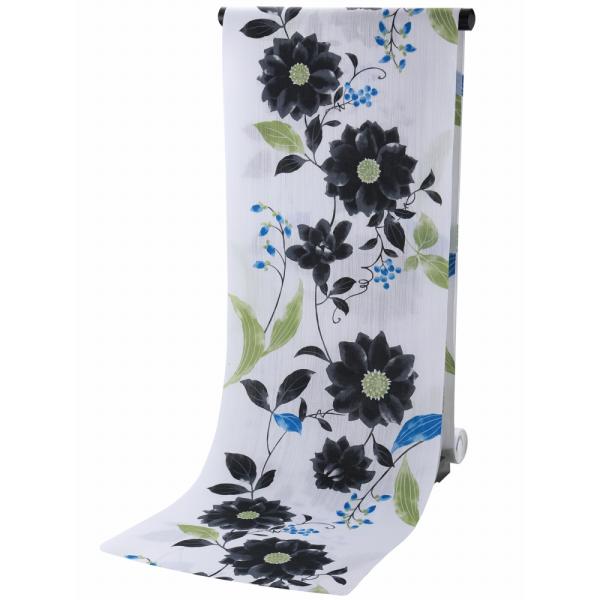 日本製 反物 ゆかた 綿 女性用 浴衣 白地 ma-87-c