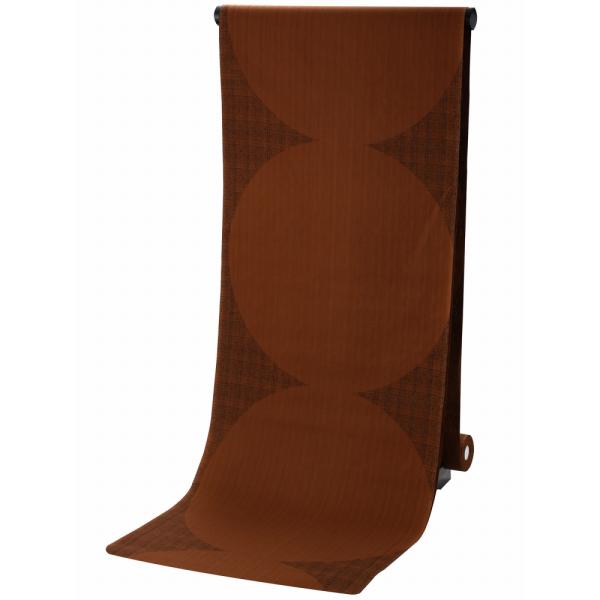 日本製 反物 ゆかた 綿 女性用 浴衣 茶色地 ma-87-d