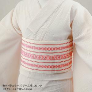婦人用 浴衣 サラッと気持ちいい 楊柳生地 お...の詳細画像5