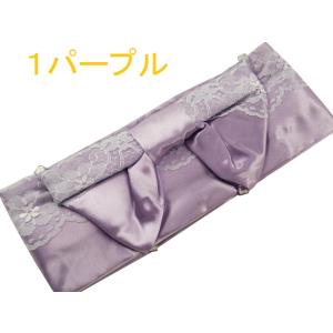 浴衣用 ポケット付き 帯リボン 帯飾り 全2色...の詳細画像1