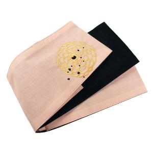 特別価格 tsumori chisato ツモリチサト 細帯 半巾帯 麻無地・ねこ刺繍