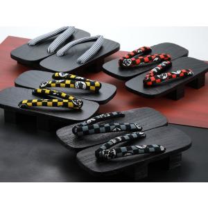 二枚歯 紳士下駄 桐下駄 LL・3L・5Lサイズ ソフト鼻緒