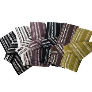 綿 献上柄 ワンタッチ式 浴衣帯 紳士用 綿角帯 全6色