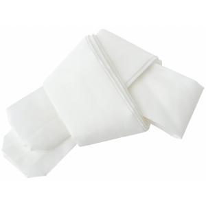 腰ひも ポリエステル ホワイト又はアイボリー 長さ210cm以上 単品 ko-40 1口2個までメール便可