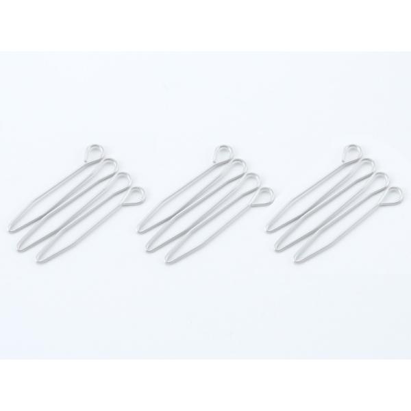 重ね衿用 衿止めピン コーム シルバー 3本セット cu-20 メール便1口5点まで可