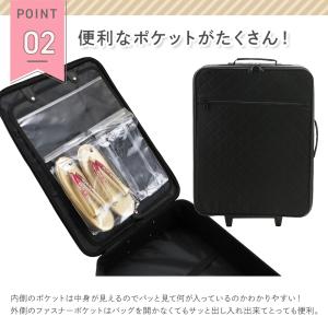 きものキャリーバッグ キャスター付きタイプ 着...の詳細画像3