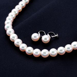 あこや真珠 6.5~7.0mm 本真珠ネックレス イヤリング 2点セット 専用