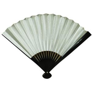 礼装用　扇子　単品　シルバー＆ゴールド