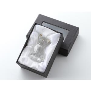 置物 置き物 オブジェ 飾り インテリア小物 クリアガラスアニマルミニオブジェ 猫 tk-286｜koyuki