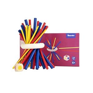 Homraku 木製バランスゲーム ボードゲーム 立体パズル 積み木ブロック