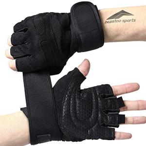 beastoo sports トレーニンググローブ 筋トレ ウェイトリフティング ベンチプレス ダンベルプレス 腕立て伏せ ジム ワークアウト トレー
