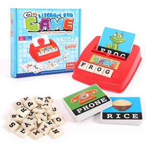 スペルおもちゃ マッチングレターダイス ゲーム アルファベット 英語 スペル 玩具 レターカード 子供