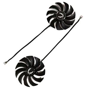 DIY グラフィックカードファン ZOTAC GAMING GeForce RTX 3070 AMP Holo用 グラフィックカード クーラー ファン