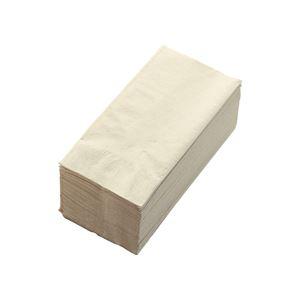 (まとめ) カラーナプキン 2PLY 8つ折 未晒し 2PU-28C 1パック(50枚) 〔×10セ...