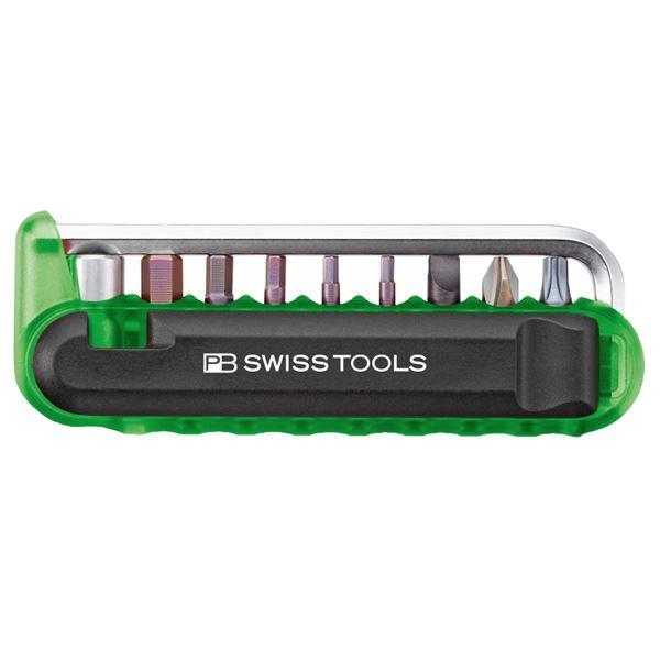 PB SWISS TOOLS 470GREENCN バイクツール セット 9本組 グリーン 工具 ツ...