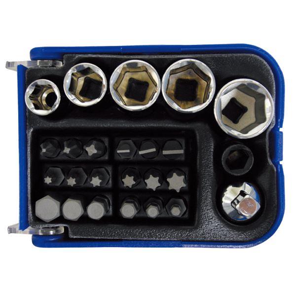 SIGNET シグネット 28275 1/4"ヘックスビット ＆ 1/4DR ソケット セット 25...