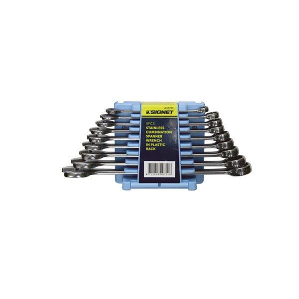 SIGNET シグネット 30701 9PCS ステンレス コンビネーションレンチ セット 工具 ツ...