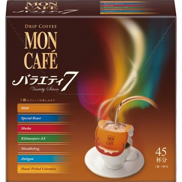 片岡物産 モンカフェ ドリップコーヒーバラエティ7 1セット（90袋：45袋×2箱）