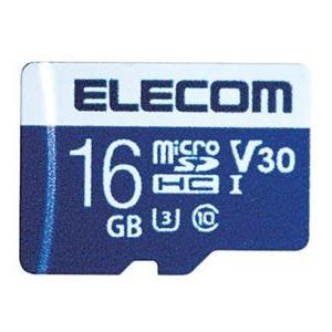 エレコム マイクロSDカード UHS-I U3 16GB