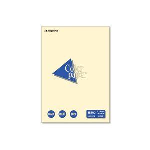 長門屋商店 Color Paperハガキ 最厚口 レモン ナ-8502 1セット(500枚:50枚×...