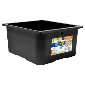 テトラ じょうろでキレイメダカ鉢 40*40 黒 ( 1個 )/ Tetra(テトラ