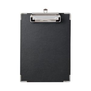 〔まとめ〕 キングジム 用箋挟み A5E 8303クロ 1枚 〔×10セット〕