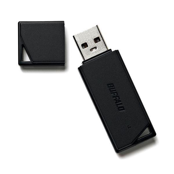 バッファローUSB2.0 どっちもUSBメモリー 64GB ブラック RUF2-KR64GA-BK ...