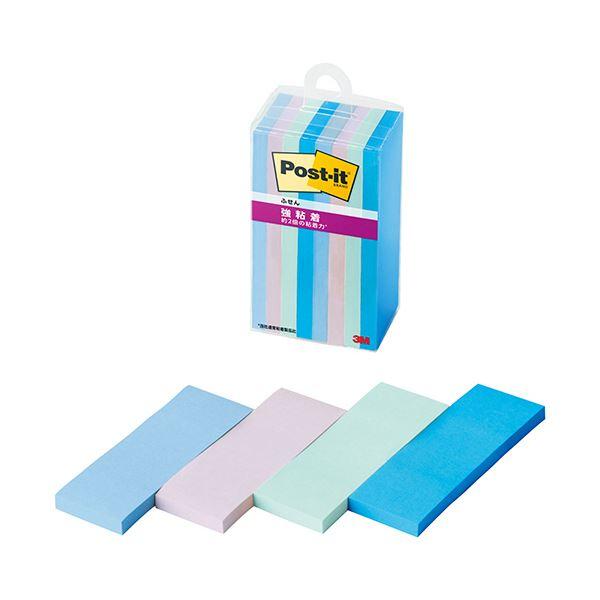 3Mポスト・イット 強粘着ふせん マルチカラー2 75×25mm 4色 500SS-MC-2N1セッ...