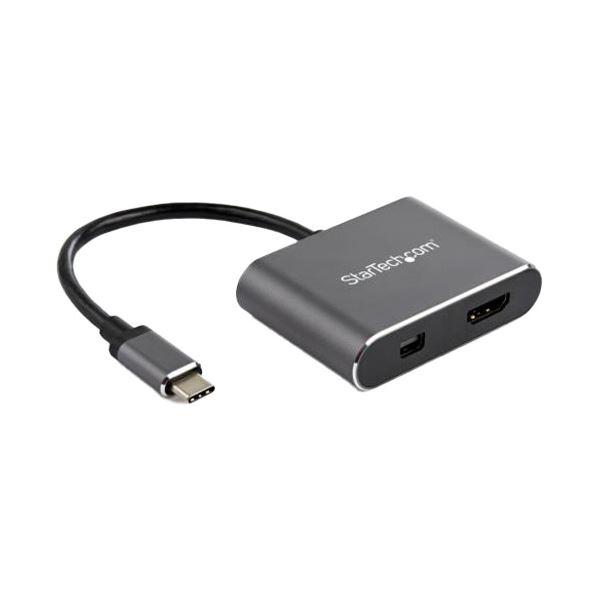 StarTech.com USB TypeC-Mini DisplayPort／HDMI変換アダプタ...
