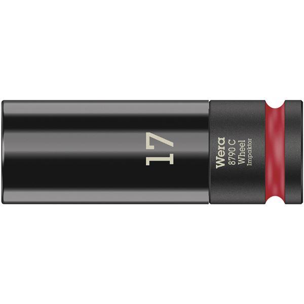 WERA ヴェラ 差込角1/2SQ HEXホイールナットインパクトソケット 六角差込サイズ17mm ...