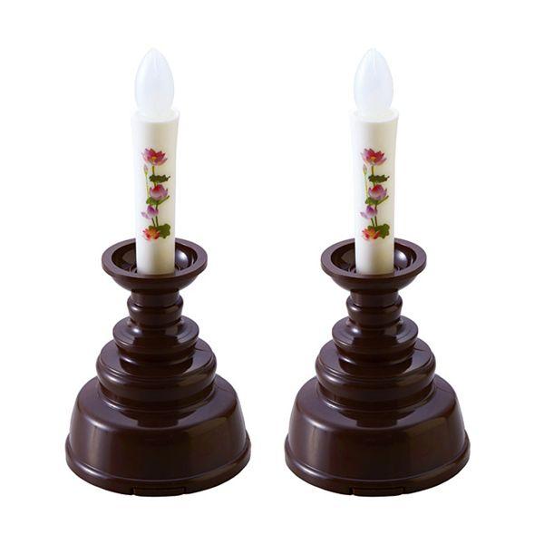 安心の絵ろうそくミニ　2個組