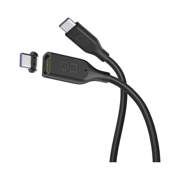 CIO マグネットシリコンケーブル CtoC 100W 2m ブラック CIO-SLMG-CC2-B...